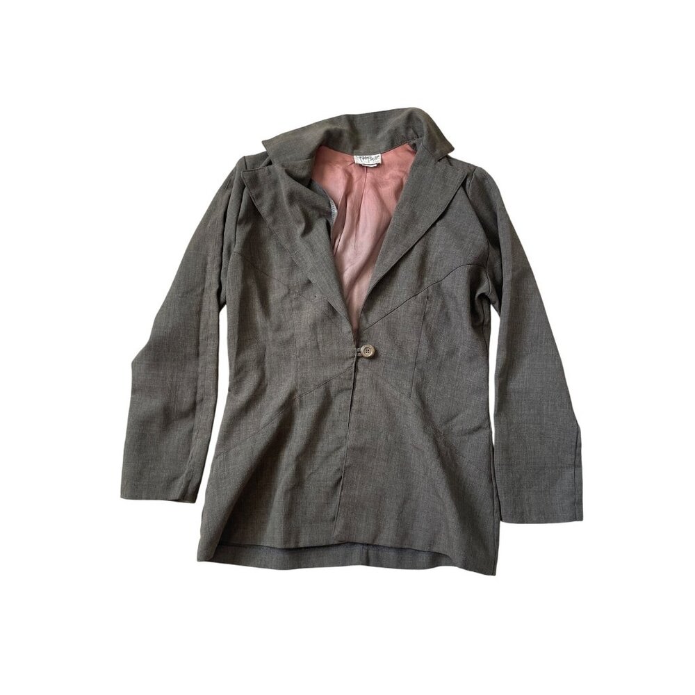 VTG Propse Women's Size 0 Blazer Single Button Long Sleeve Officewear Business